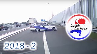 Dashcam Nederland 2018  2 [upl. by Annawyt]