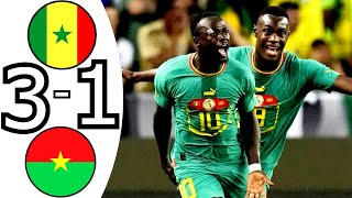 Senegal vs Burkina Faso31 Senegal vs Burkina Faso AFCON 2021 All Goals Highlights [upl. by Runck]