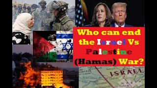 Trump Vs Harris  quotWho can end the Israel Vs Palestine Hamas Warquot  Debate Highlights [upl. by Oflunra691]