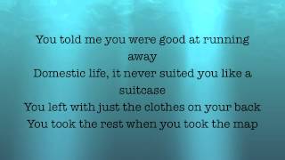 The Lumineers The Dead Sea LYRICS ON SCREEN [upl. by Fitting830]