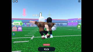 I rebirth in ￼ field goal simulator on Roblox😁 [upl. by Mloclam]