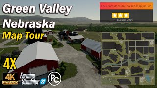 Green Valley Nebraska 4X  Map Review  Farming Simulator 22 [upl. by Ann-Marie]