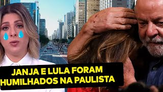 Lula e Janja são EXPULSOS da Paulista Boulos FOGE e Globo sofre apagão [upl. by Misa]