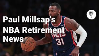 Paul Millsap Announces Retirement from NBA [upl. by Snapp287]