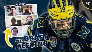 Elite Prospects 2023 NHL Draft Meeting Top 80  March 2023 [upl. by Magbie]