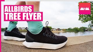 Allbirds Tree Flyer Review Do we finally have a sustainable running shoe we can race actually in [upl. by Yllod98]