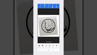 Desain Logo Kaligrafi Arab di PixelLab shorts pixellab logo calligraphy abdoeldesign [upl. by Nojel501]