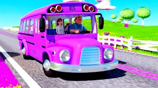 Wheels on the bus Cocomelon Nursery Rhymes amp Kids songs  Remix Bus Version  Wheels on the bus song [upl. by Glynis]