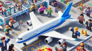 Build An Airport Tycoon ROBLOX [upl. by Wyndham65]