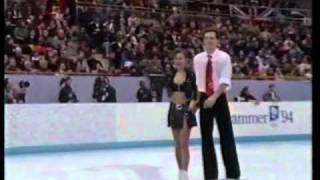 1994 Lillehammer Olympics Ice Dance Medals Ceremony [upl. by Annaj]