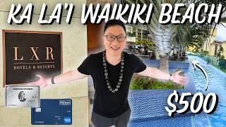 Hilton LXR Waikiki Beach Worth 500 Ka Lai  Luxury Resort in Hawaii [upl. by Eninaj]