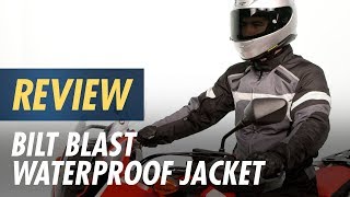 BiLT Blast Waterproof Jacket Review at CycleGearcom [upl. by Rebane]