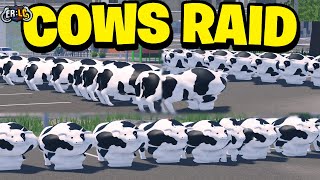 We Raided Private Servers As COWS Liberty County [upl. by Viccora]