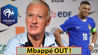 Didier Deschamps CHOQUE la France  Mbappé Écarté [upl. by Letsirc392]