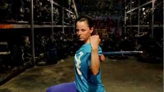 Hyper Weapons Bo Staff Athletes Chloe Bruce and Dayna Huor Bo Staff Tricks [upl. by Kippar]