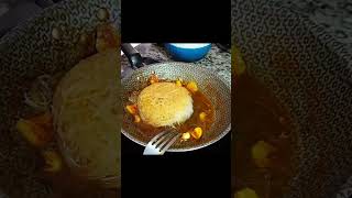 Costillitas agridulces con fideos al curry Receta fácil cooking short shortvideo shorts food [upl. by Eiramik]