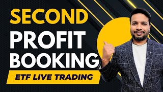 ETF live trading Profit Booking  2 TradingChanakya [upl. by Knah]