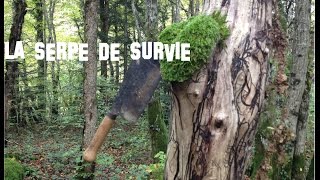 Sujet  La serpe Bushcraft [upl. by Aitas629]