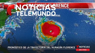 EN VIVO Pronóstico del huracán Florence con el meteorólogo Luis Carrera [upl. by Aubrie]