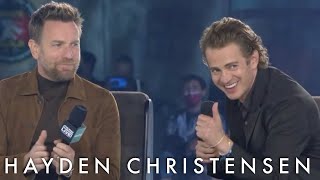 Hayden Christensen Having Fans Chant His Name amp Applaud Him for 6 Minutes Straight [upl. by Toni357]