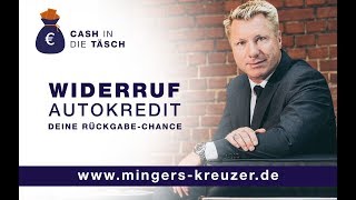 Widerruf Autokredit  Deine Chance auf kostenfreies Autofahren 🆓🚙CASH IN DIE TÄSCH [upl. by Kcira]