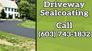 Driveway Sealcoating in Dover NH  Armor Guard [upl. by Arenahs]