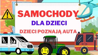 bajka dla dzieci  samochody  nauka pojazdów [upl. by Eneryt191]