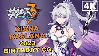 Honkai Impact  Kiana Kaslana 2023 Birthday Letter CG Cutscene  JP Dub EN Sub 4K 60FPS [upl. by Maryanne]