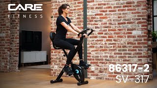 STRIALE SV317 folding exercise bike [upl. by Pantia]