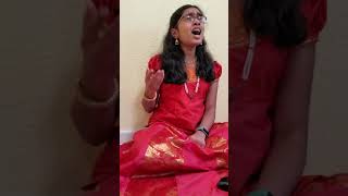 Aditi sings Vaa Muruga Vaa  Saptami Value The World 2020 [upl. by Cordell487]