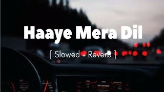 Haye Mera Dil  Slowed and Reverb  Yo yo Honey singh  Amanjot singh panwar slowedandreverb viral [upl. by Durwin]