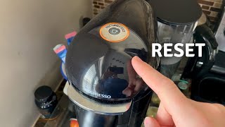 How to Reset Your Nespresso Vertuo Plus  Fixes Weird Cup Sizes Problem [upl. by Meridith915]