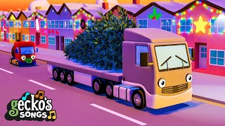 🔔🎁Its Christmas Time  Deck The Halls KARAOKE 🎁🔔｜Geckos Garage Songs｜Kids Songs｜Trucks for Kids [upl. by Yuht]