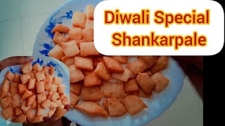 Traditional Shankarpali Recipe  Diwali Special [upl. by Ahidam459]