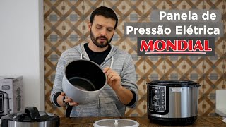 AVALIAÇÃO da Panela de Pressão Elétrica MONDIAL Master Cooker de 5 Litros [upl. by Sirap]