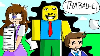 ROBLOX MEU CHEFE ESTRANHO E RIGOROSO [upl. by Boles]