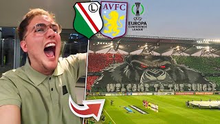 VILLA RETURN TO EUROPE AGAINST LEGIA WARSAW 🇵🇱 [upl. by Yona]