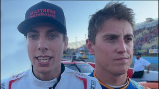 Zane Smith amp Carson Hocevar Recap Their Impressive Watkins Glen Performances [upl. by Anadal784]