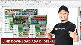 Kalender 2025 CDR Siap Cetak [upl. by Wolram714]