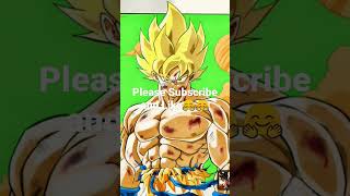 Super Sayan goal 1K likes and viewsdragon ball [upl. by Heyward]