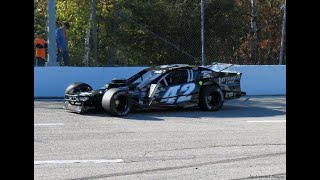 Monadnock Speedway Woody Pitkat Tri Track heat race onboard [upl. by Witha]