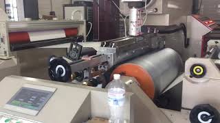 winrich machine yilian machine SJFM 1300A model PLA PEPBS coating machine [upl. by Eddana583]