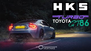 Toyota GT86 HKS Turbo kit  In Depth Owners Review of this 300bhp modified GT86 [upl. by Acimaj]