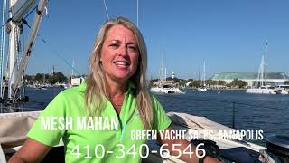 Green Yacht Sales amp Oceanvolt talk about the Salona 380 the first all electric sailboat in the USA [upl. by Horn102]