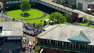 Birdseye View of Musselburgh Racecourse 2018 [upl. by Leeann]