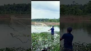 Fisherman Tropical Rainforest nature naturelovers menjala mancing fish forest [upl. by Vina]