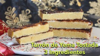 Más fácil de lo que imaginas TURRON DE YEMA TOSTADA [upl. by Huggins]