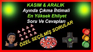 2024 Kasım Ehliyet Soruları Ve Cevapları En Çok çıkan ehliyet sınav soruları 2024 [upl. by Raynard]