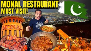 MONAL RESTAURANT REVIEW PAKISTANS Most FAMOUS RESTAURANT🇵🇰 You HAVE To See This VIEW [upl. by Saba]