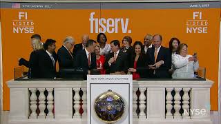 Fiserv Inc NYSE FI Rings The Opening Bell® [upl. by Jonathon]